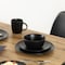 Quickway Imports 16 PC Dinnerware Dish Set for 4 Person - Mugs, Salad and Dinner Plates and Bowls Sets, Matte Black QI004501 - alternate 2